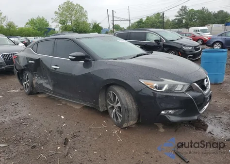 2018 Nissan Maxima 3.5S z USA, uszkodzony, nr VIN 1N4AA6AP3JC405324